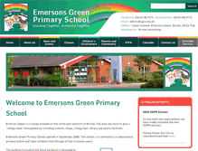 Tablet Screenshot of emersonsgreenprimary.co.uk
